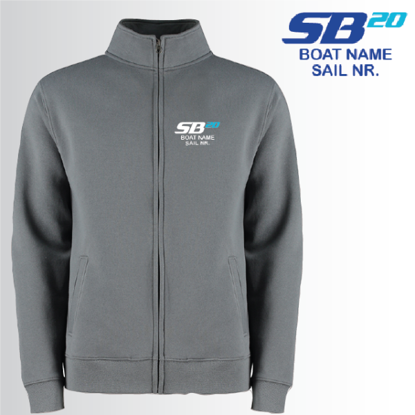 (image for) OW Full Zip Collared Sweat Shirt (KK334)