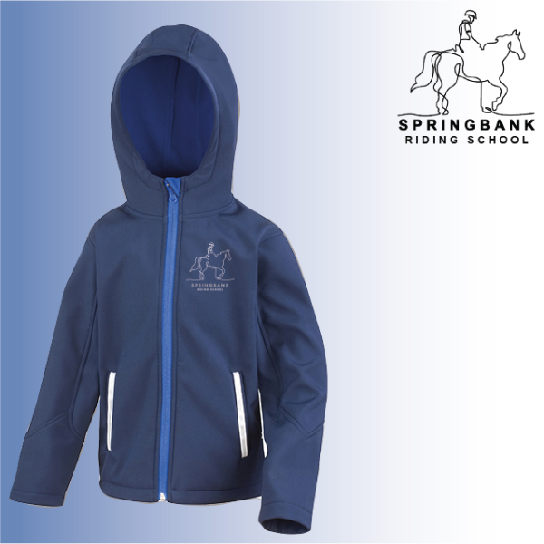 (image for) EQ Child Hooded Softshell Jacket (R224J)