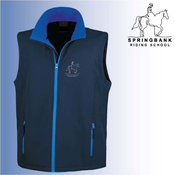 (image for) EQ Mens Softshell Gilet 2ply (R232M)