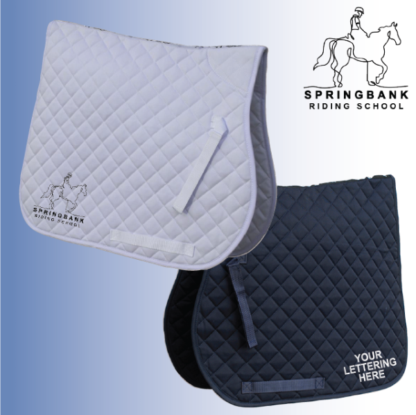 (image for) EQ Embroidered Saddle Cloth (SC404)