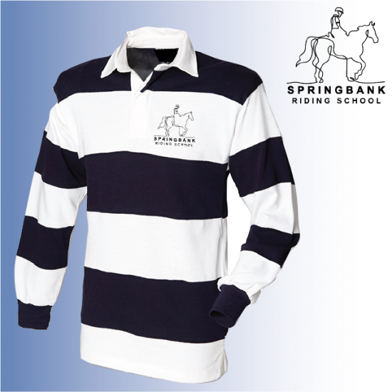 EQ Striped Rugby Shirt (FR08M) - Click Image to Close