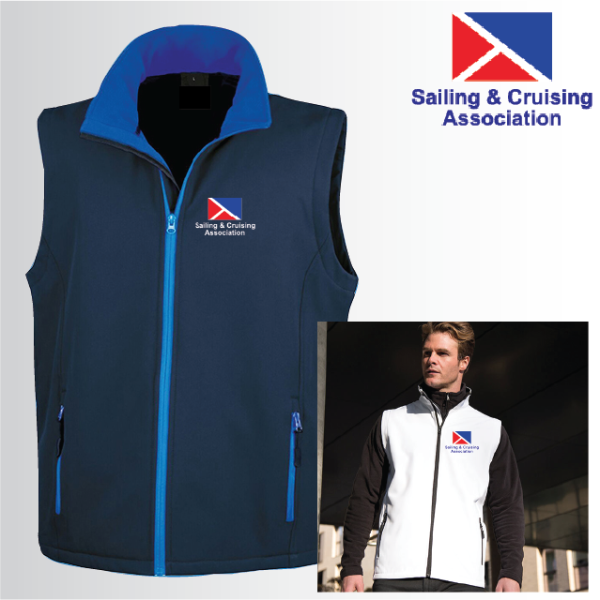 (image for) Mens Softshell Gilet 2ply (R232M)