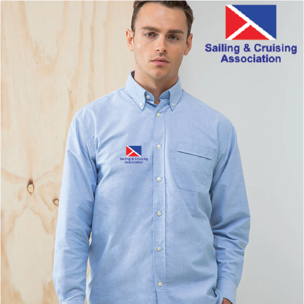 (image for) Delux Oxford Shirt, Mens Long Sleeve (HB510)