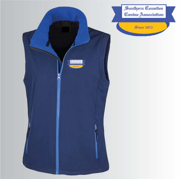 (image for) DC Ladies Softshell Gilet 2ply (R232F)