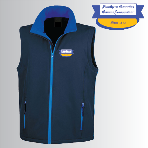 (image for) DC Mens Softshell Gilet 2ply (R232M)