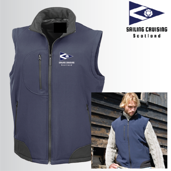 (image for) Unisex 3ply Softshell Gilet (R123A)