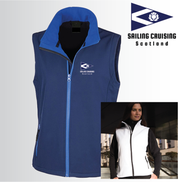 (image for) Ladies Softshell Gilet 2ply (R232F)