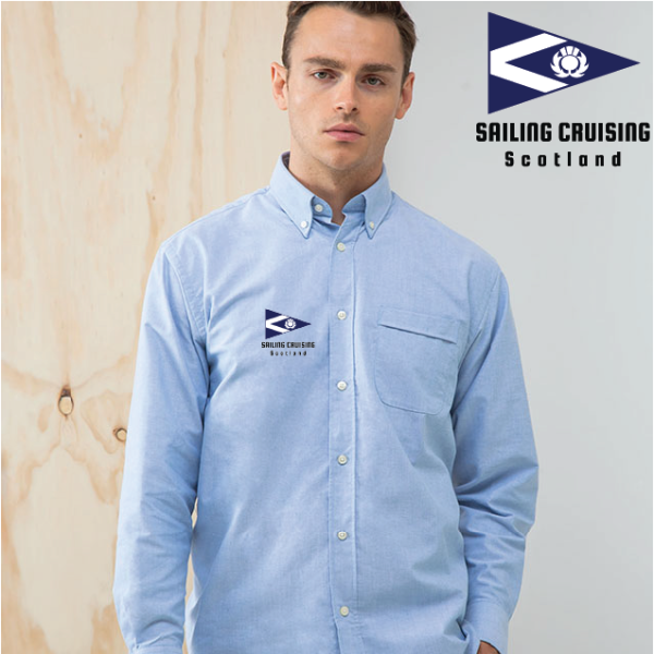 (image for) Delux Oxford Shirt, Mens Long Sleeve (HB510)