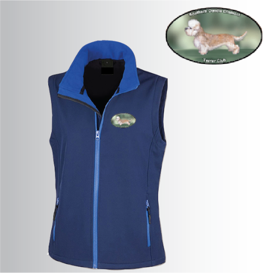 (image for) Ladies Softshell Gilet 2ply (R232F)