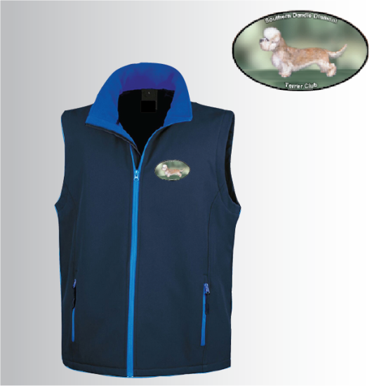 (image for) Mens Softshell Gilet 2ply (R232M) - Click Image to Close