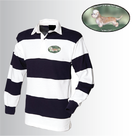 (image for) Striped Rugby Shirt (FR08M) - Click Image to Close