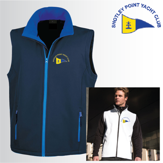 (image for) Mens Softshell Gilet 2ply (R232M)