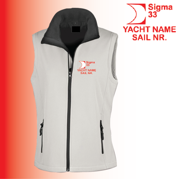 (image for) OW Ladies Softshell Gilet 2ply (R232F)