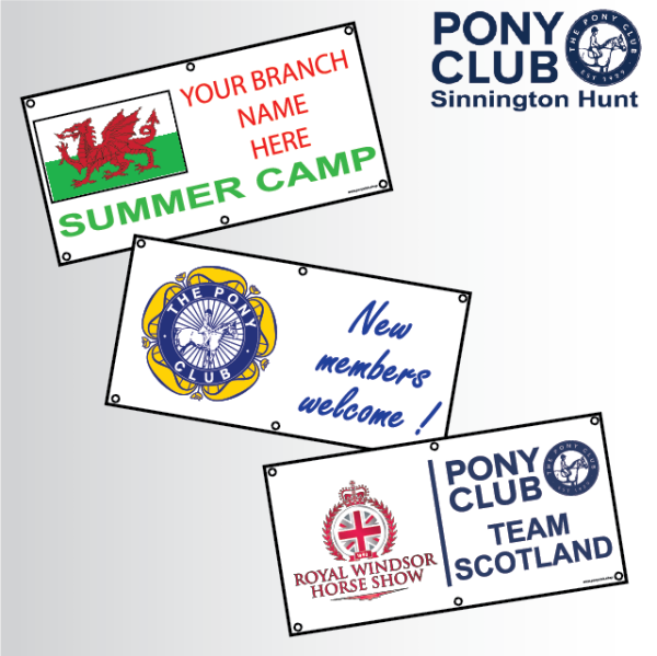 (image for) Pony Club Banners