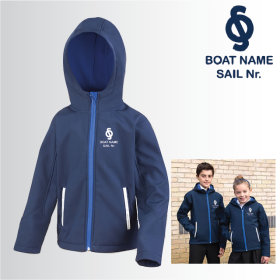 Child Hooded Softshell Jacket (R224J)