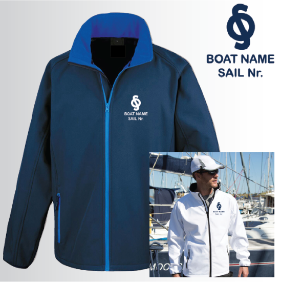 Mens Softshell Jacket 2ply (R231M) - Click Image to Close