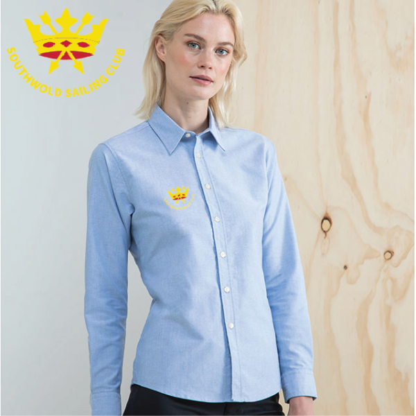 (image for) OW Ladies Delux Oxford Shirt, Long Sleeve (HB511)