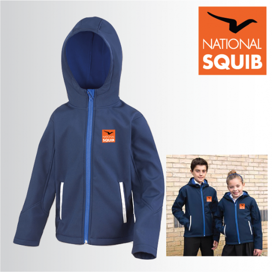 Child Hooded Softshell Jacket (R224J)