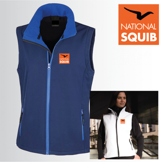 Ladies Softshell Gilet 2ply (R232F) - Click Image to Close