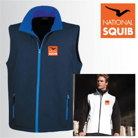 Mens Softshell Gilet 2ply (R232M)