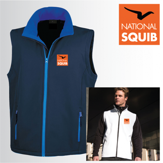 Mens Softshell Gilet 2ply (R232M) - Click Image to Close