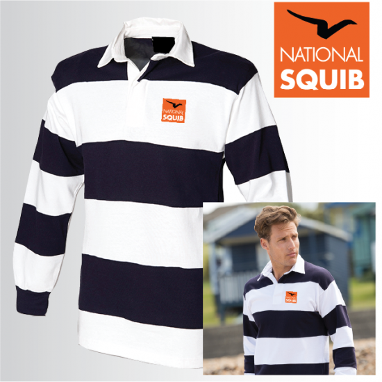 Striped Rugby Shirt (FR08M) - Click Image to Close