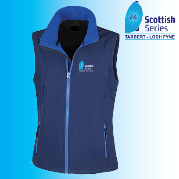 (image for) Ladies Softshell Gilet 2ply (R232F)