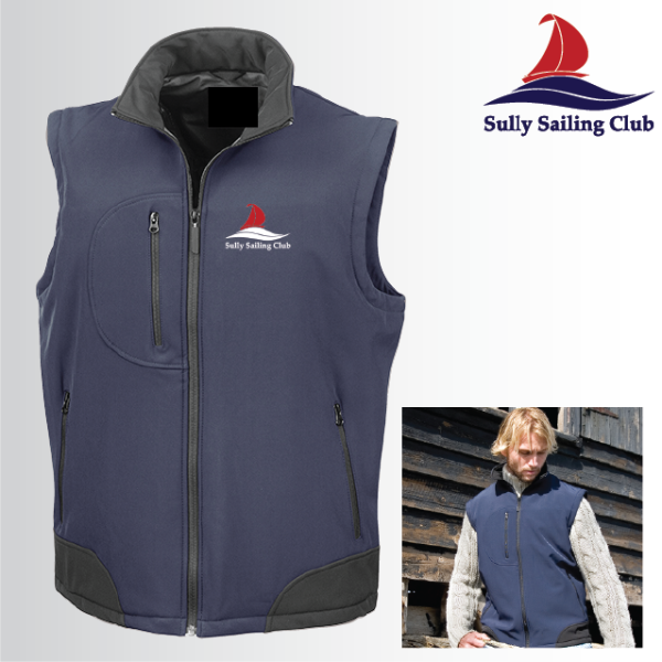 (image for) Unisex 3ply Softshell Gilet (R123A)