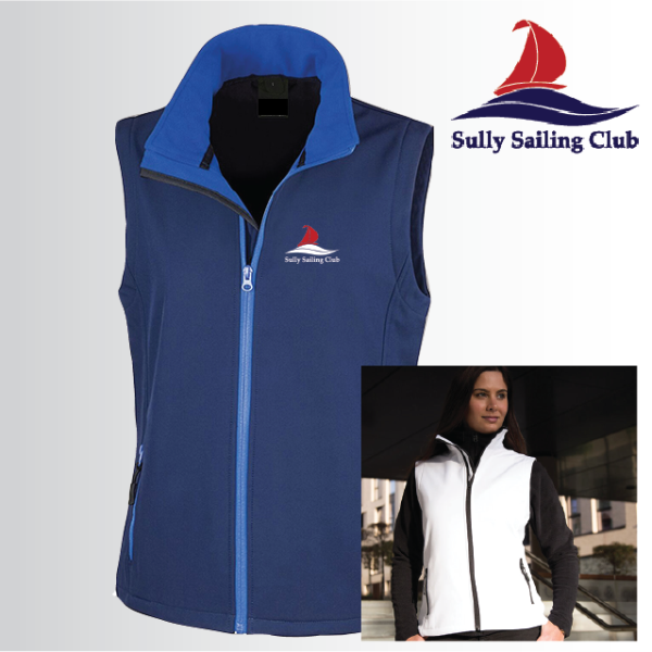 (image for) Ladies Softshell Gilet 2ply (R232F)