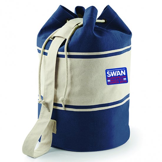 Swan Europeans Canvas Duffel Bag - QD027 - Click Image to Close