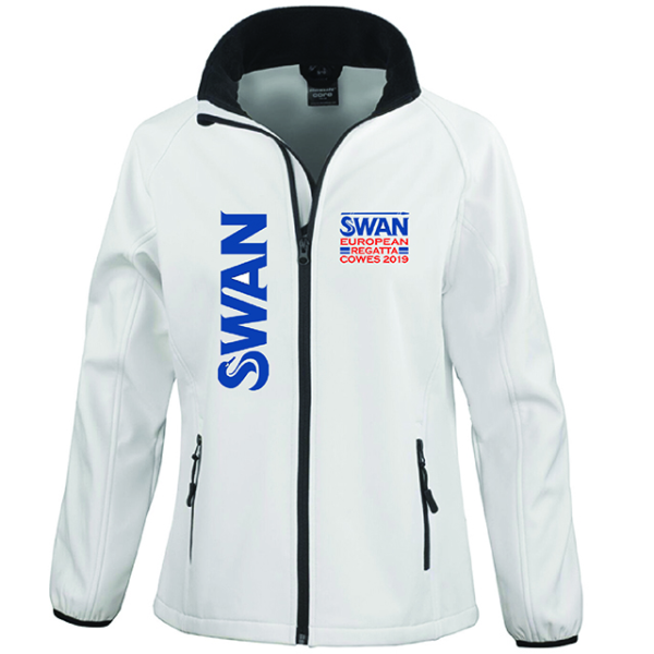 (image for) Swan Europeans Ladies Softshell Jacket 2ply - R231F