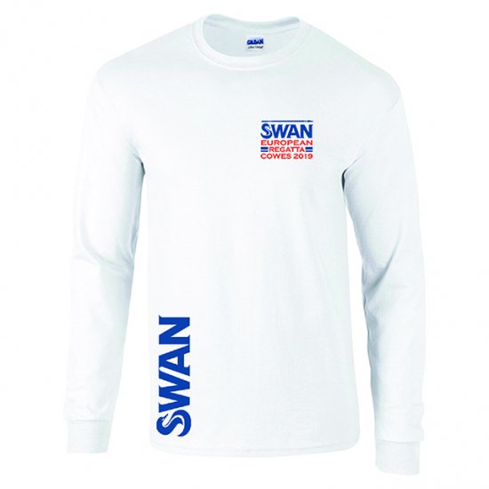 Swan Europeans Long Sleeve T-Shirt - GD014 - Click Image to Close