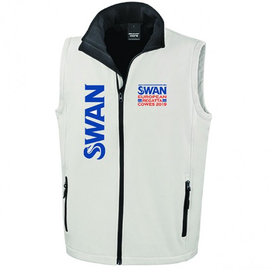 Swan Europeans Mens Softshell Gilet 2ply - R232M - Click Image to Close
