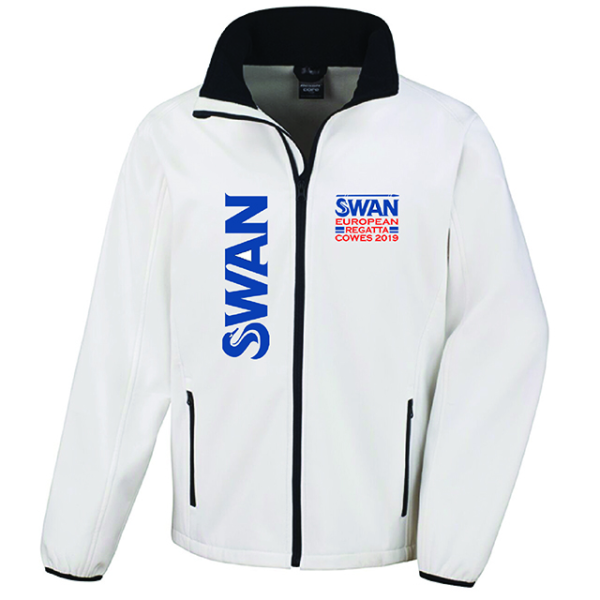 (image for) Swan Europeans Mens Softshell Jacket 2ply - R231M