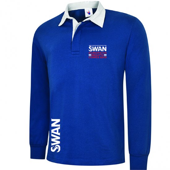 Swan Europeans Classic Rugby Shirt - UC402 - Click Image to Close