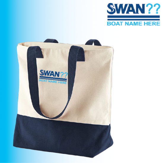 OW Canvas Two-Tone Tote Bag (BG683) - Click Image to Close
