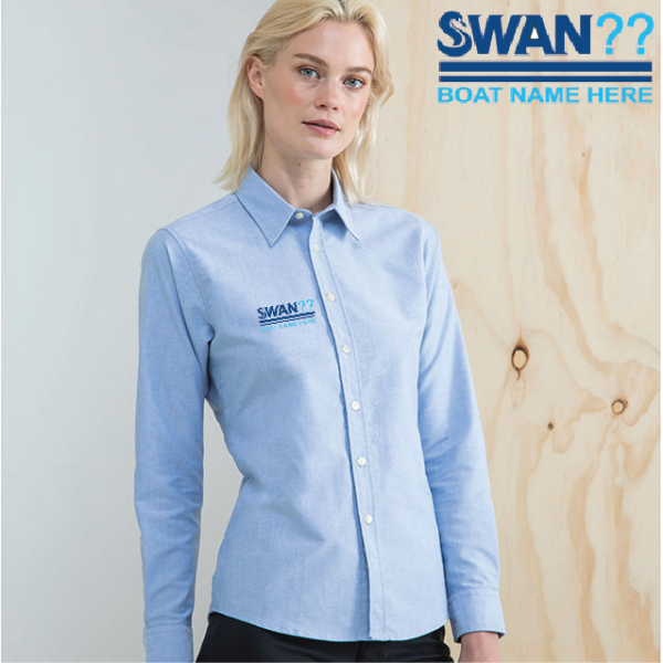 (image for) OW Ladies Delux Oxford Shirt, Long Sleeve (HB511)