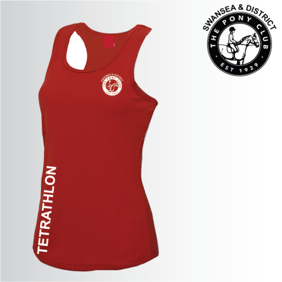 (image for) PC Ladies Tetrathlon Cool Plus Running Vest (JC015)