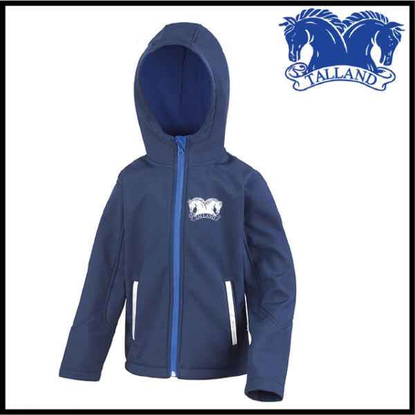 (image for) EQ Child Hooded Softshell Jacket (R224J)