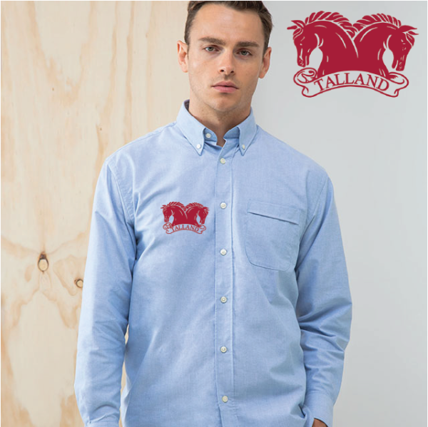 (image for) EQ Delux Oxford Shirt, Mens Long Sleeve (HB510)