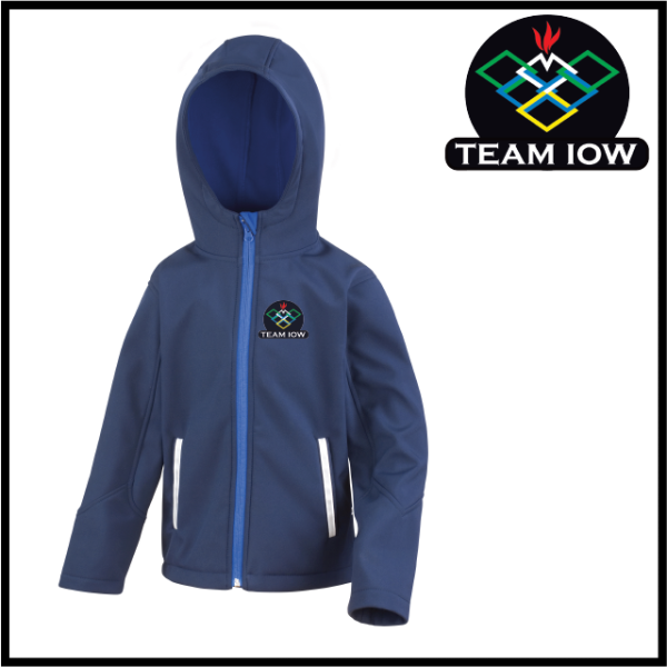 (image for) TeamIOW Child Hooded Softshell Jacket (R224J)