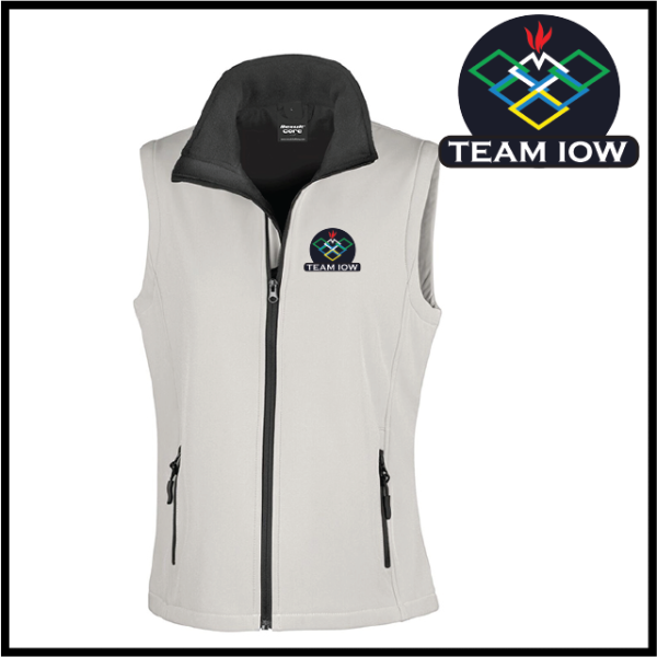 (image for) TeamIOW Ladies Softshell Gilet 2ply (R232F)