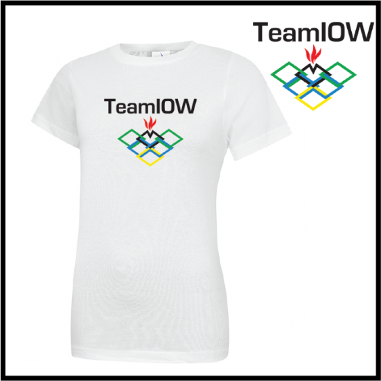 TeamIOW Ladies Classic T-Shirt (UC318) - Click Image to Close