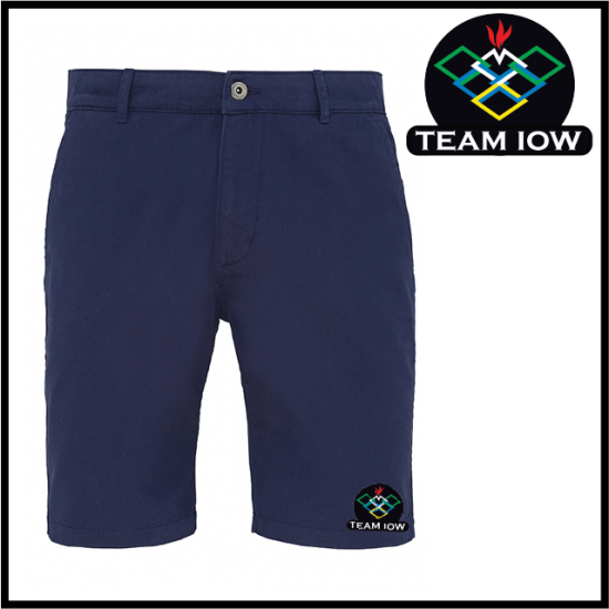 TeamIOW Mens Chino Shorts (AQ051) - Click Image to Close