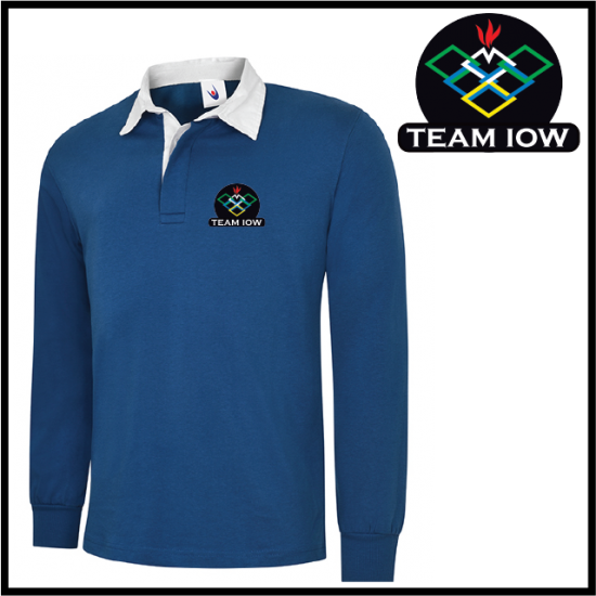 TeamIOW Classic Rugby Shirt (UC402) - Click Image to Close