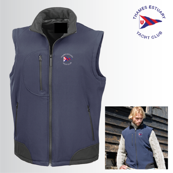 (image for) Unisex 3ply Softshell Gilet (R123A)