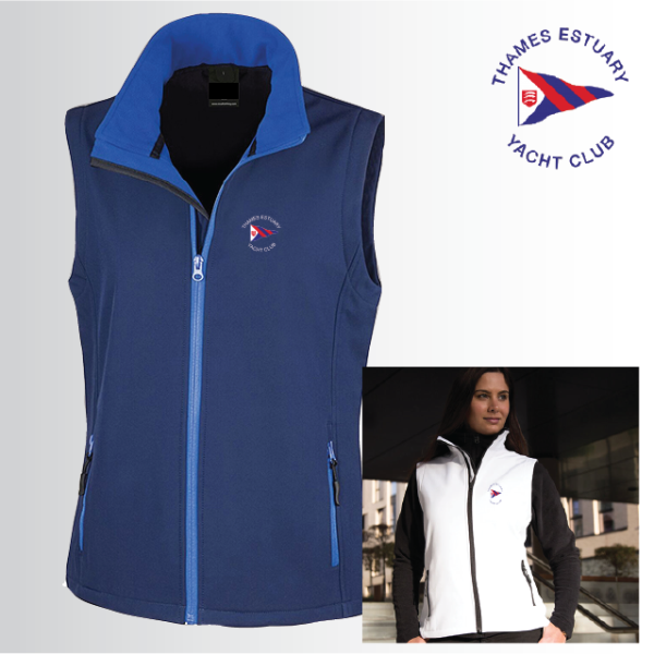 (image for) Ladies Softshell Gilet 2ply (R232F)