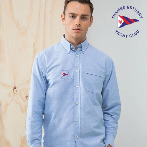 (image for) Delux Oxford Shirt, Mens Long Sleeve (HB510)