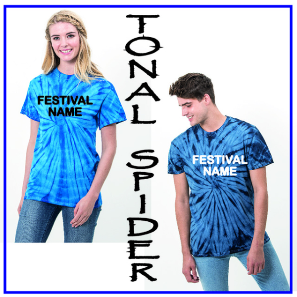 (image for) Festival Adult Tonal Spider T-Shirt (TD01M)