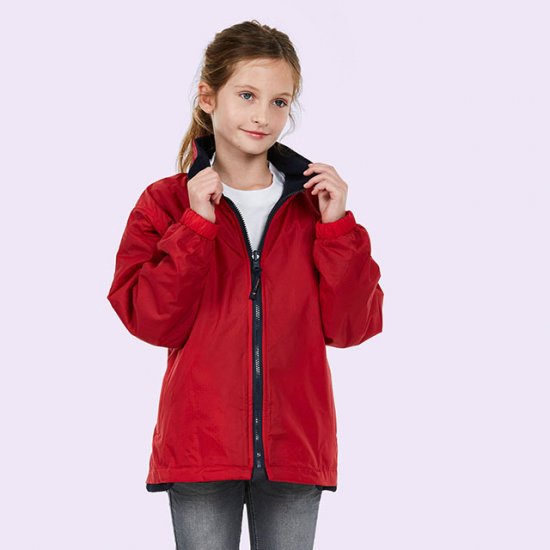 Child Reversible Fleece Jacket (UC606) - Click Image to Close